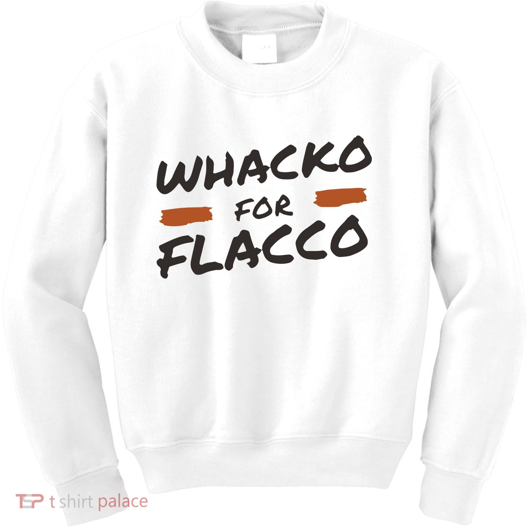 Whacko For Flacco Cleveland Joe Flacco Kids Sweatshirt
