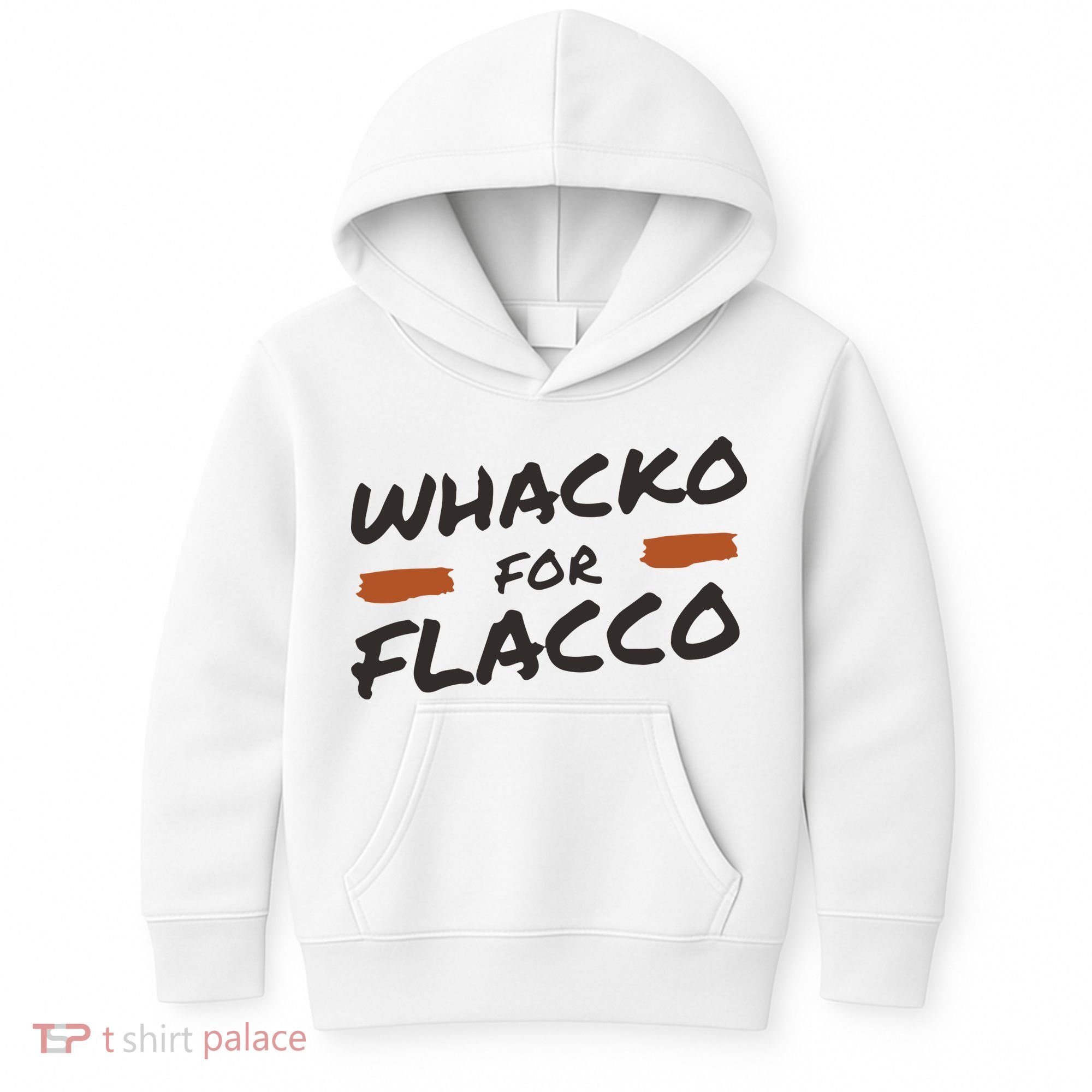 Whacko For Flacco Cleveland Joe Flacco Kids Hoodie