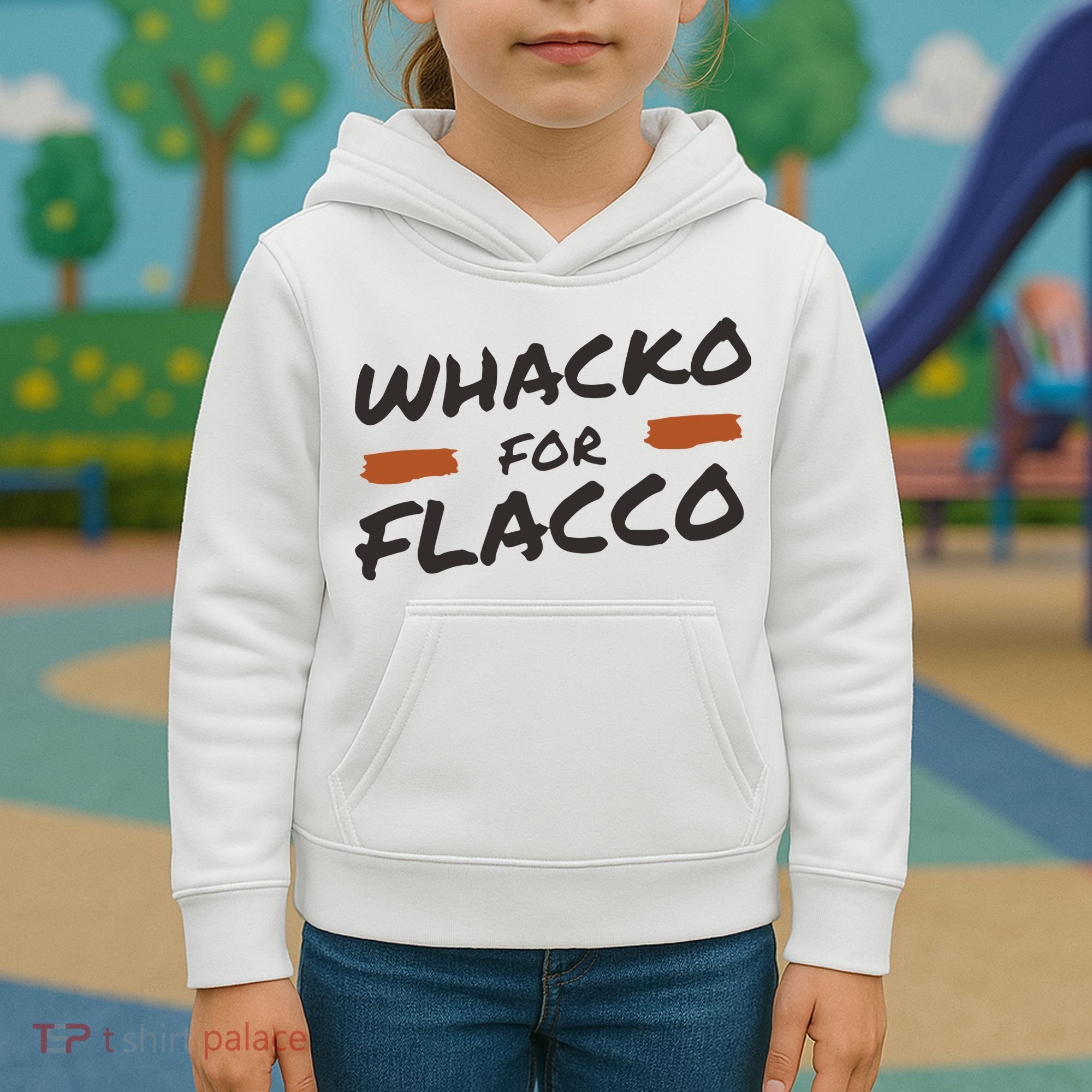 Whacko For Flacco Cleveland Joe Flacco Kids Hoodie