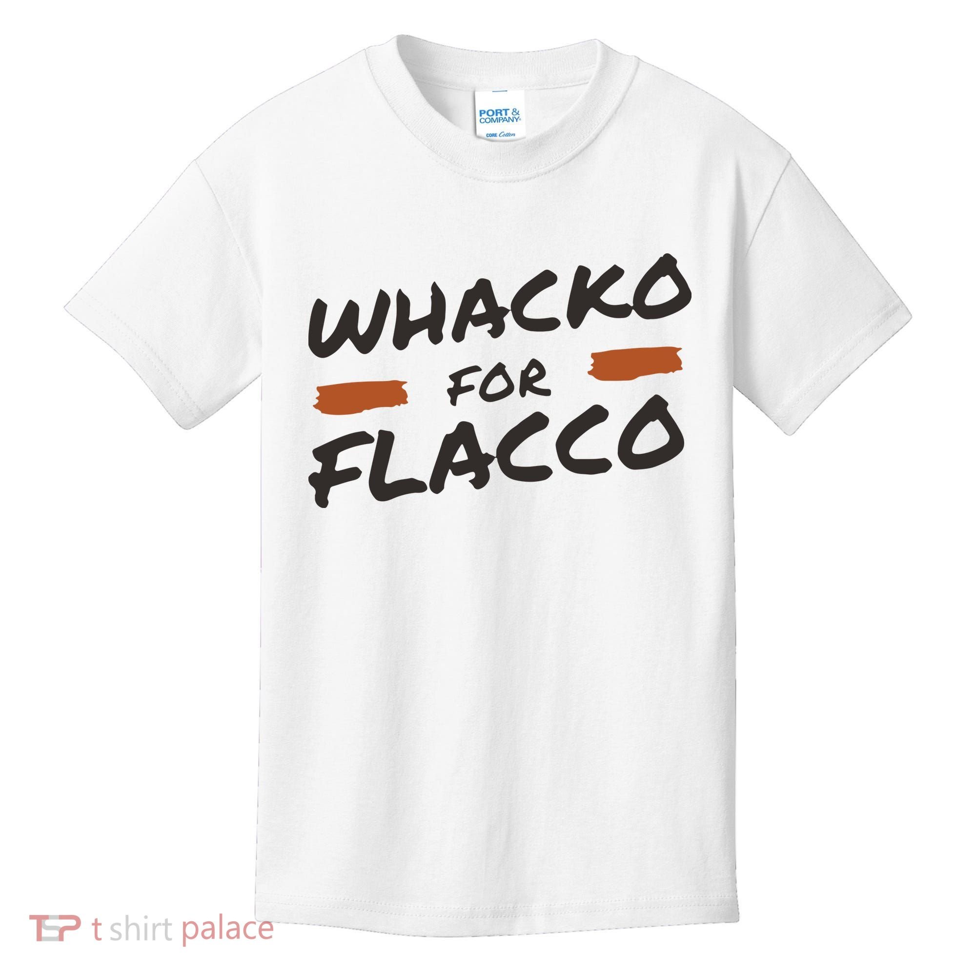 Whacko For Flacco Cleveland Joe Flacco Kids T-Shirt
