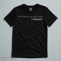 With Fear For Our Democracy I Dissent Supreme Court Scotus T-Shirt thumb 5