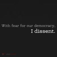 With Fear For Our Democracy I Dissent Supreme Court Scotus T-Shirt thumb 7