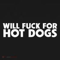 Will Fuck For Hot Dogs Funny Sarcastic Jokes Women's Hoodie thumb 2