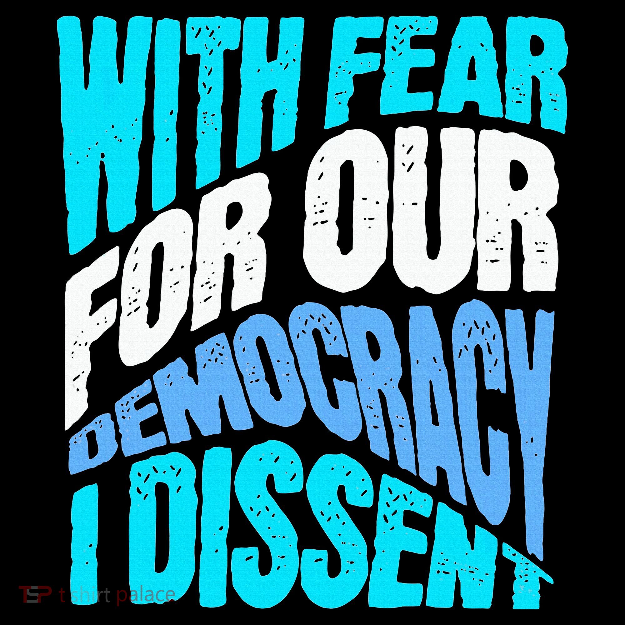 With Fear For Our Democracy I Dissent Women's Hoodie
