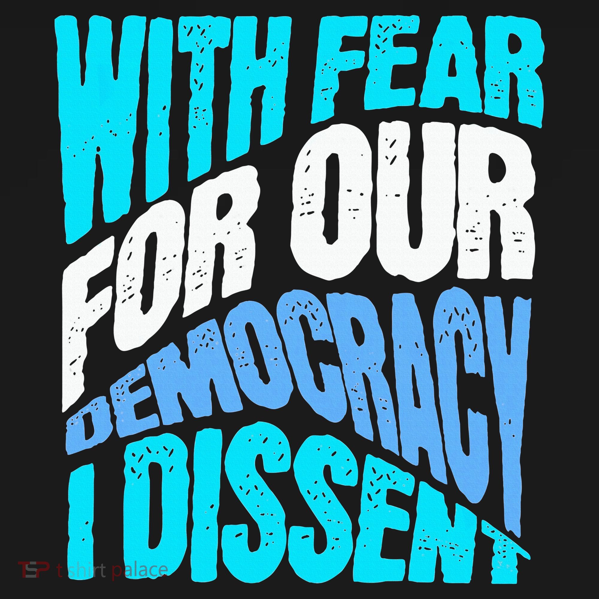 With Fear For Our Democracy I Dissent Women's Tank Top