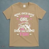 Womens Funny Fishing Let This Show You How To Fish T-Shirt thumb 5