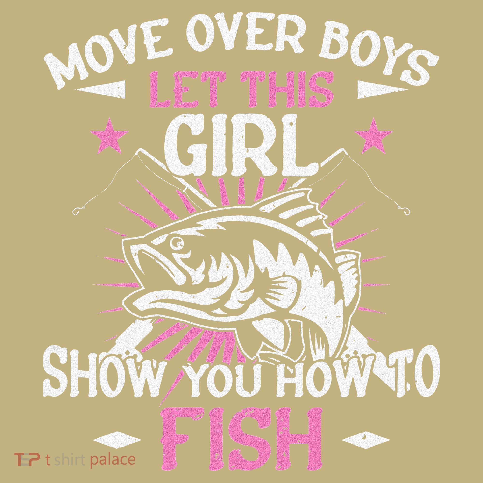 Womens Funny Fishing Let This Show You How To Fish Mousepad