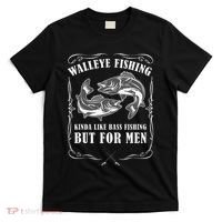 Walleye Fishing For Funny Fishing T-Shirt thumb 0