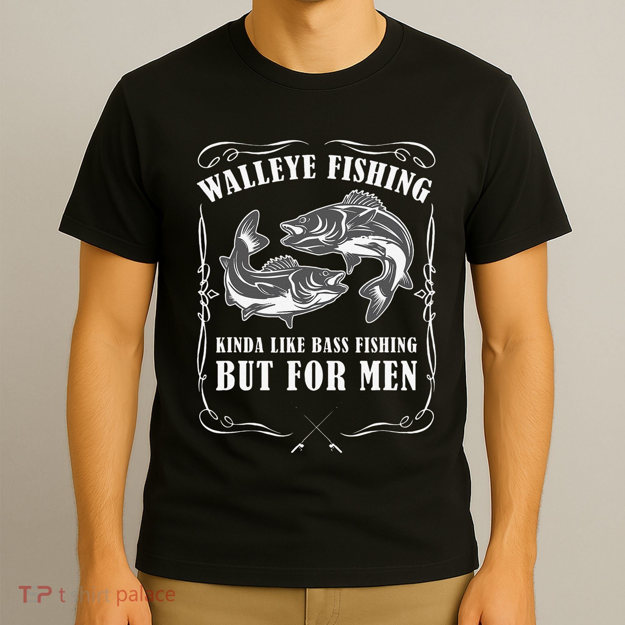 Walleye Fishing For Funny Fishing T-Shirt
