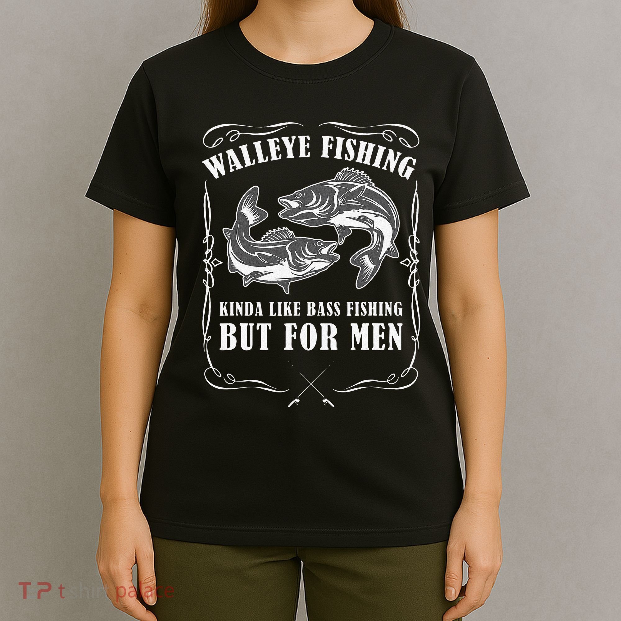 Walleye Fishing For Funny Fishing T-Shirt