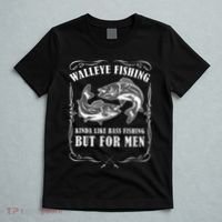 Walleye Fishing For Funny Fishing T-Shirt thumb 5