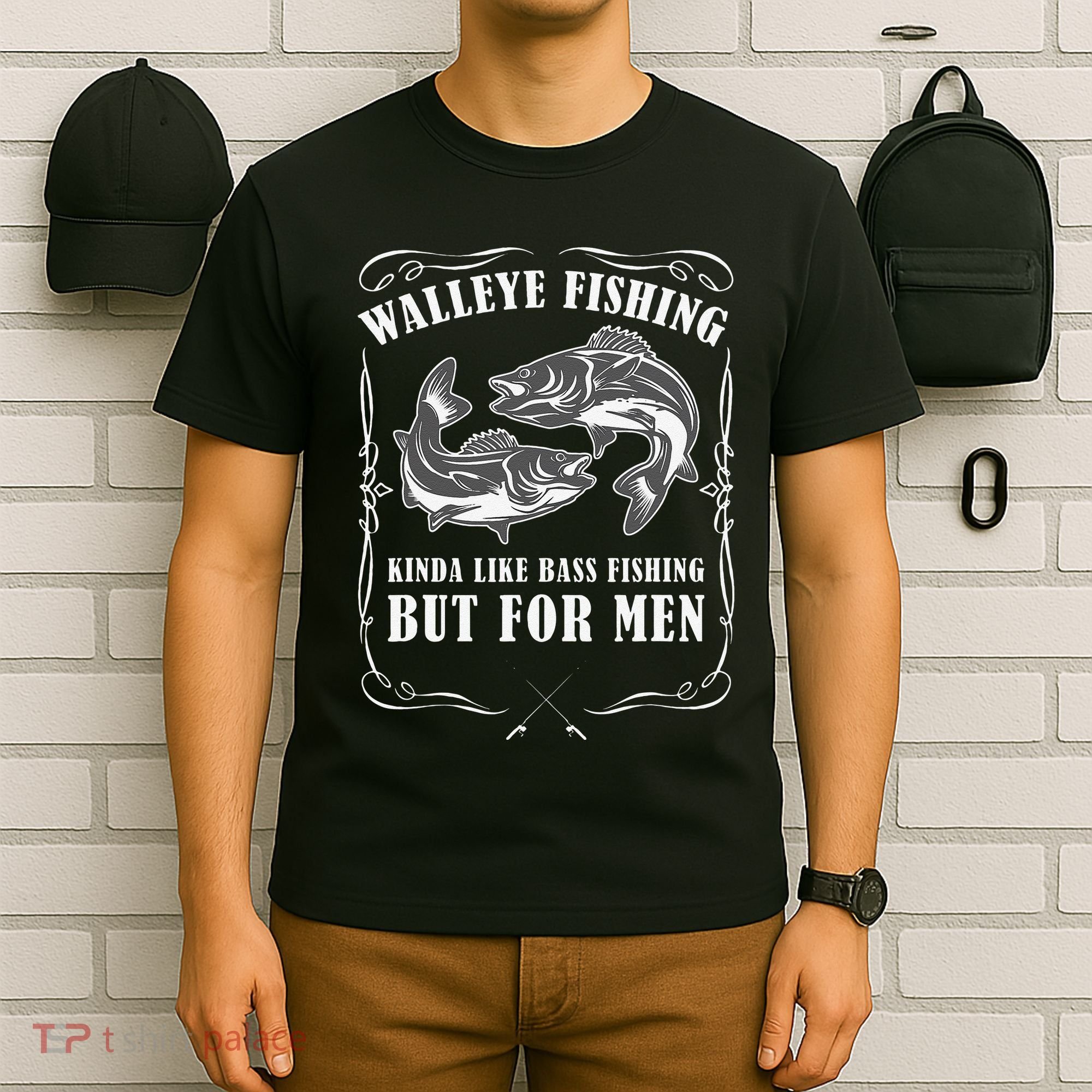 Walleye Fishing For Funny Fishing T-Shirt