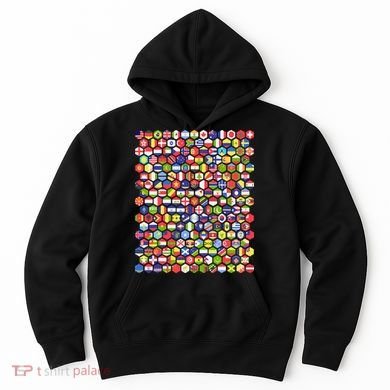 World Flags Flags Of The World Nations Flags Hoodie