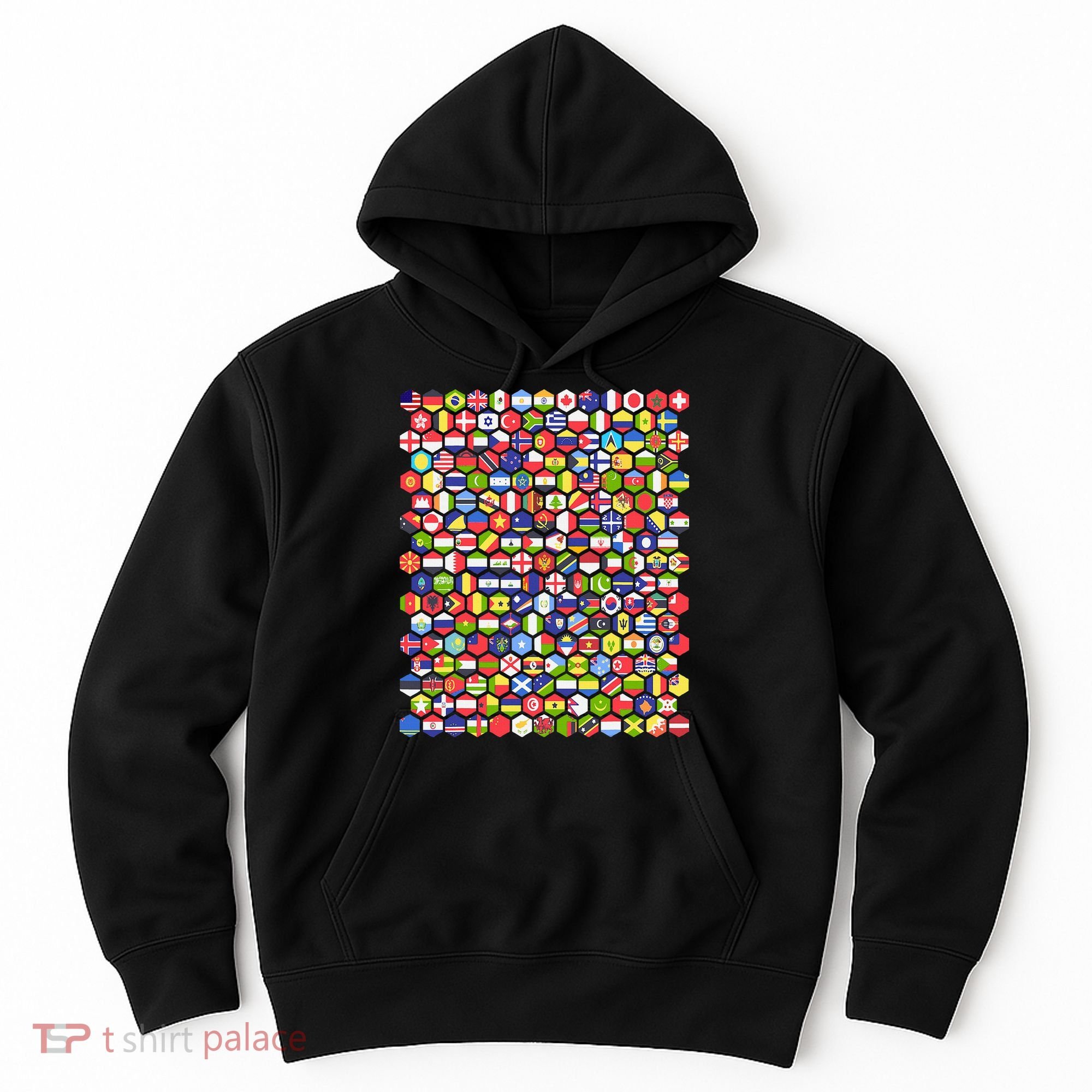 World Flags Flags Of The World Nations Flags Hoodie