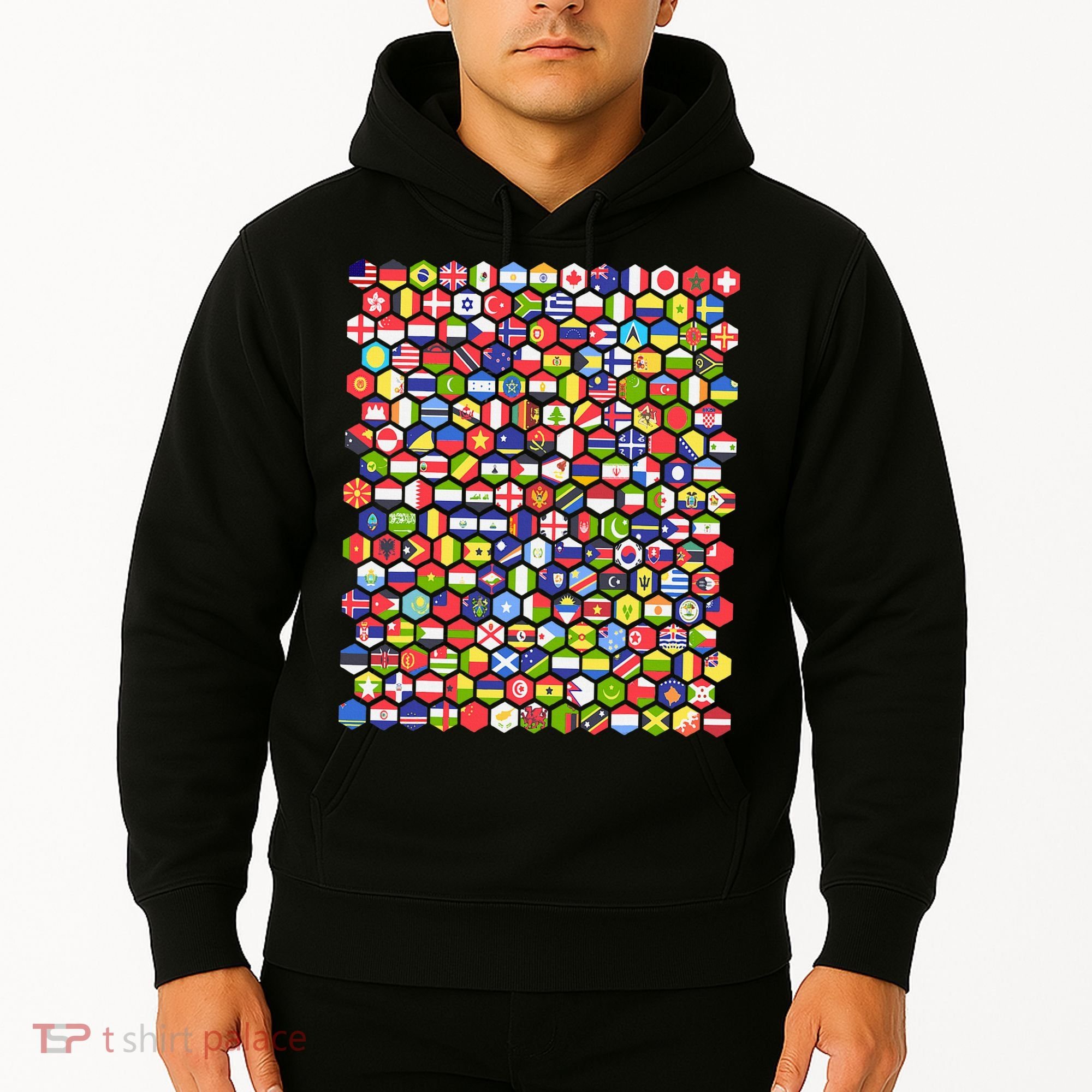World Flags Flags Of The World Nations Flags Hoodie