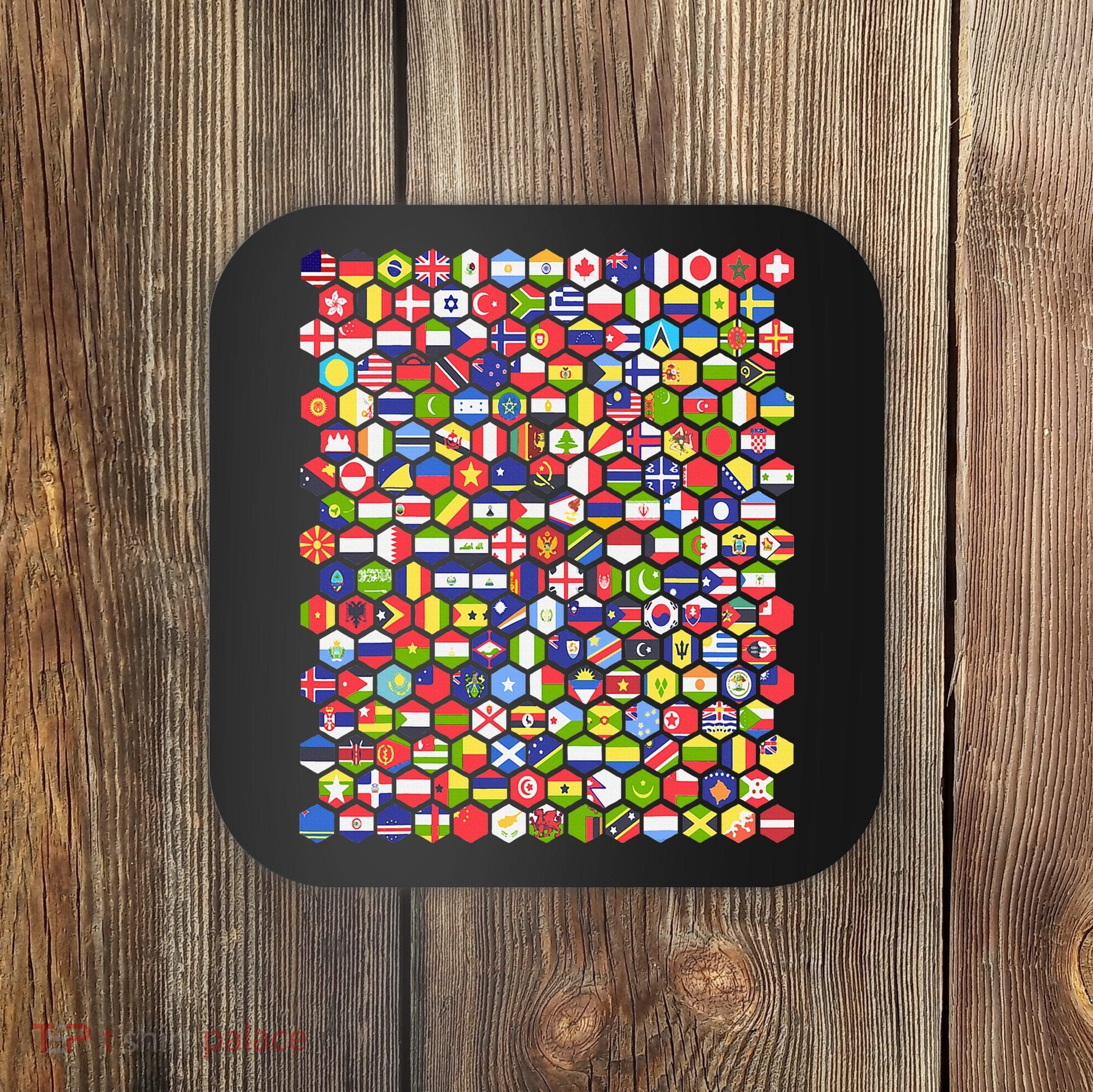 World Flags Flags Of The World Nations Flags Coaster