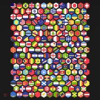 World Flags Flags Of The World Nations Flags Coaster thumb 2