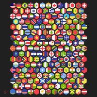 World Flags Flags Of The World Nations Flags Hat thumb 2