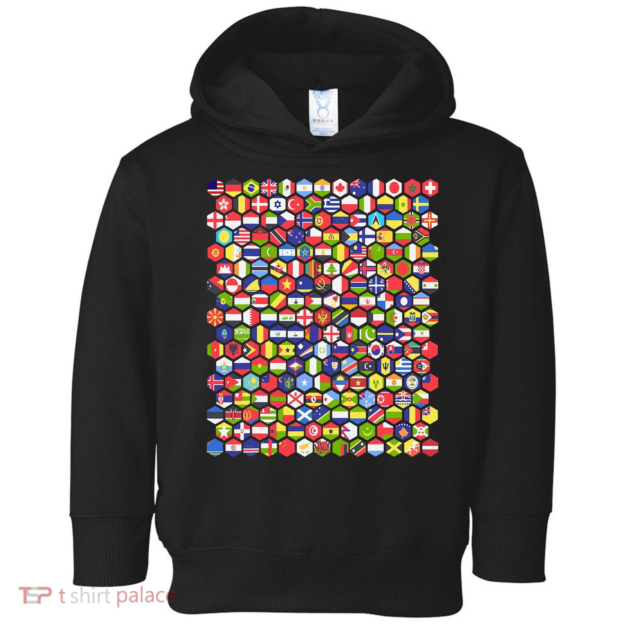 World Flags Flags Of The World Nations Flags Toddler Hoodie