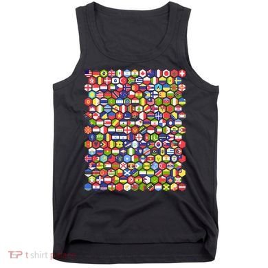 World Flags Flags Of The World Nations Flags Tank Top