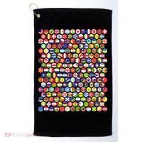 World Flags Flags Of The World Nations Flags Golf Towel thumb 0