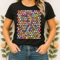 World Flags Flags Of The World Nations Flags Women's T-Shirt thumb 2