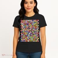 World Flags Flags Of The World Nations Flags Women's T-Shirt thumb 4