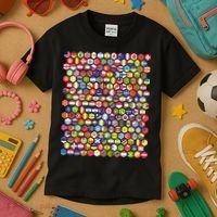 World Flags Flags Of The World Nations Flags Kids T-Shirt thumb 3