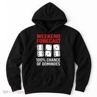 Weekend Forecast Funny Domino For Men Hoodie thumb 0