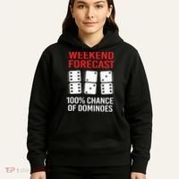 Weekend Forecast Funny Domino For Men Hoodie thumb 5