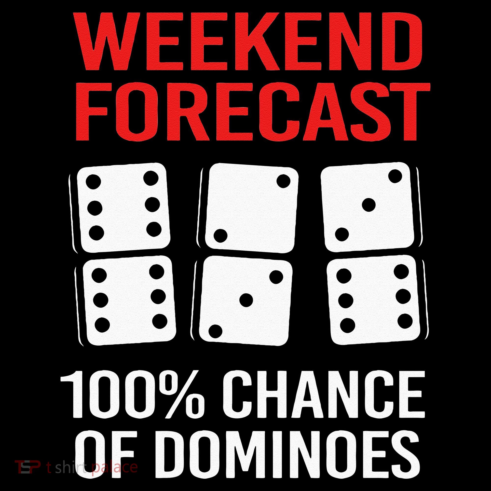 Weekend Forecast Funny Domino For Men Sweatshirt