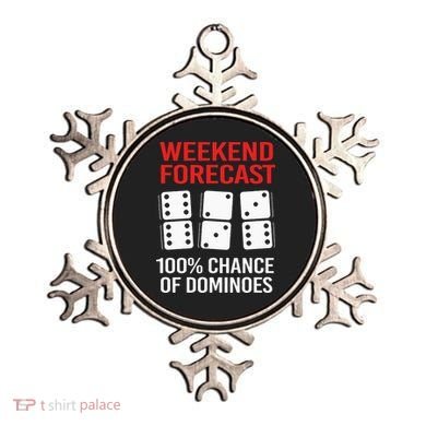 Weekend Forecast Funny Domino For Men Ornament