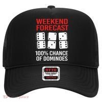 Weekend Forecast Funny Domino For Men Hat thumb 0