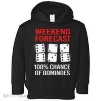 Weekend Forecast Funny Domino For Men Toddler Hoodie thumb 0