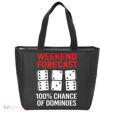 Weekend Forecast Funny Domino For Men Tote Bag