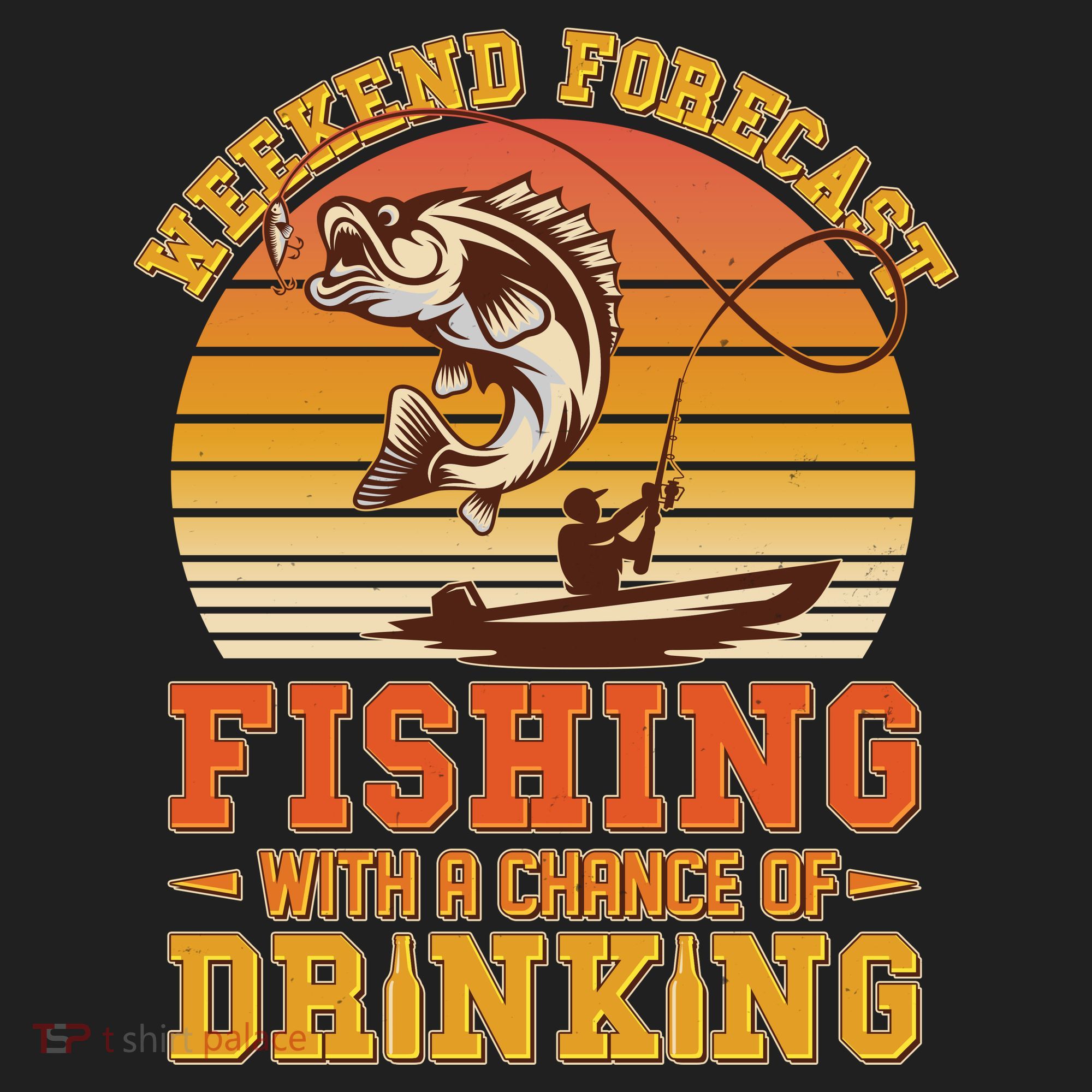Weekend Forcast Fishing With A Chance Of Drinking Tumbler