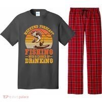 Weekend Forcast Fishing With A Chance Of Drinking Pajama Set thumb 0