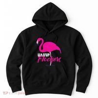 Wassup Flockers Funny Flamingo Hoodie thumb 0