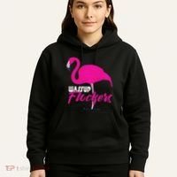 Wassup Flockers Funny Flamingo Hoodie thumb 5