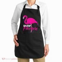 Wassup Flockers Funny Flamingo Apron thumb 2