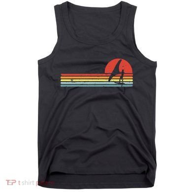Wing Foiling Foil Surf Surfing Foiler Retro Vintage Surfer  Tank Top