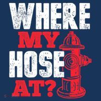 Wildland Firefighter Firefighting Fireman Where My Hose At Mousepad thumb 1
