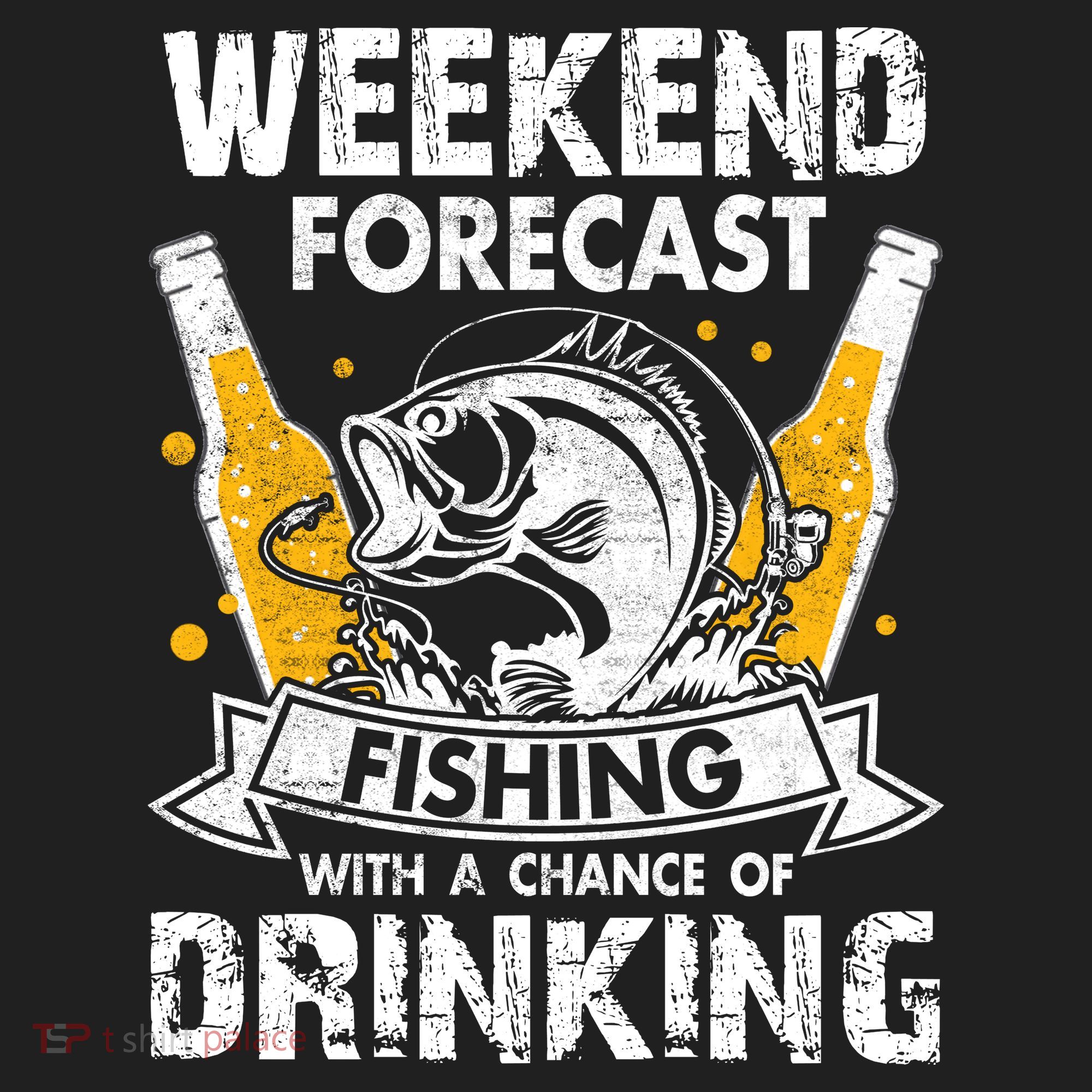 Weekend Forecast Fishing With Chance Drinking Cold Beer Women's Sweatshirt