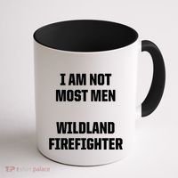 Wildland Firefighter Firefighting Fire Funny Gift Coffee Mug thumb 1