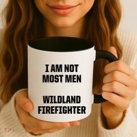 Wildland Firefighter Firefighting Fire Funny Gift Coffee Mug thumb 3