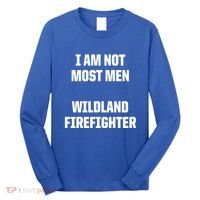 Wildland Firefighter Firefighting Fire Funny Gift Long Sleeve Shirt thumb 0
