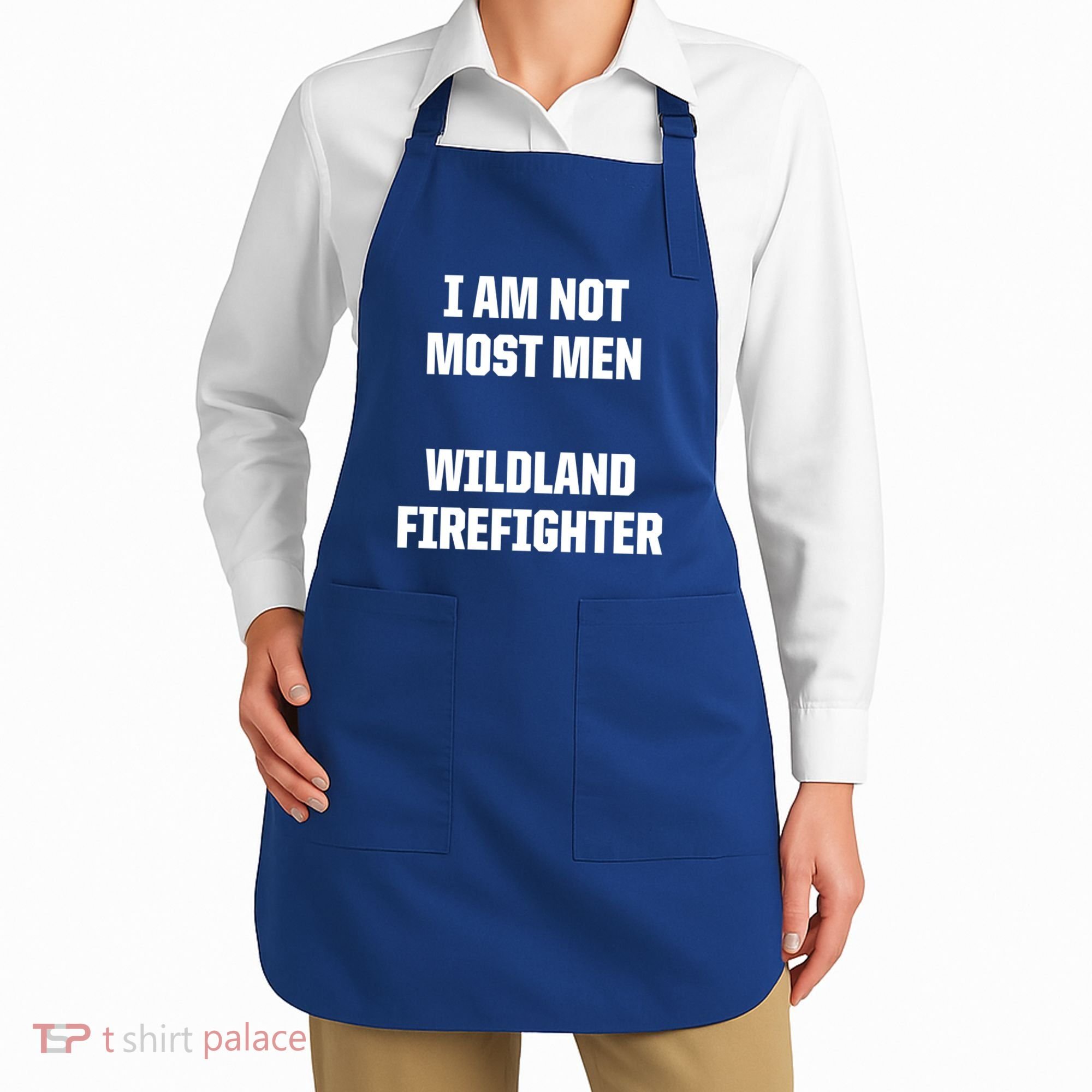 Wildland Firefighter Firefighting Fire Funny Gift Apron