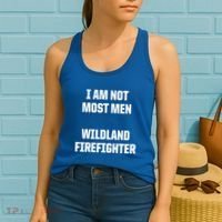 Wildland Firefighter Firefighting Fire Funny Gift Women's Tank Top thumb 2