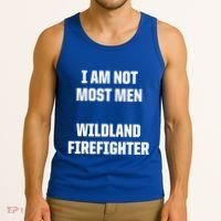 Wildland Firefighter Firefighting Fire Funny Gift Tank Top thumb 3