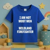 Wildland Firefighter Firefighting Fire Funny Gift Toddler T-Shirt thumb 3